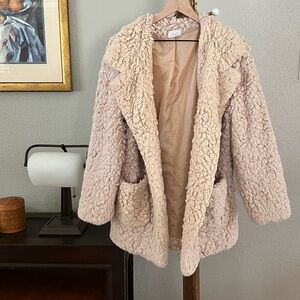 Boutique Sherpa Coat
